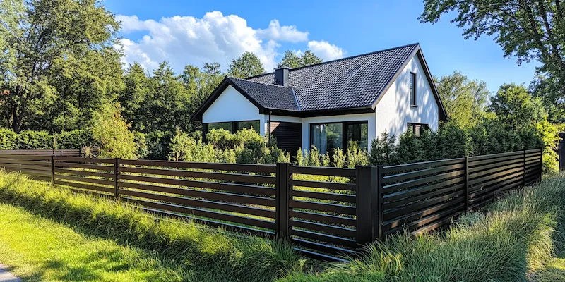 Moderne Zäune Polen