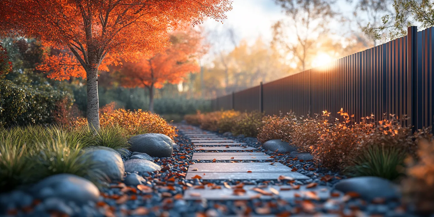 Design-Zäune aus Polen