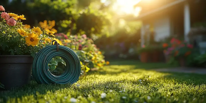 Jak działa wózek na wąż ogrodowy?