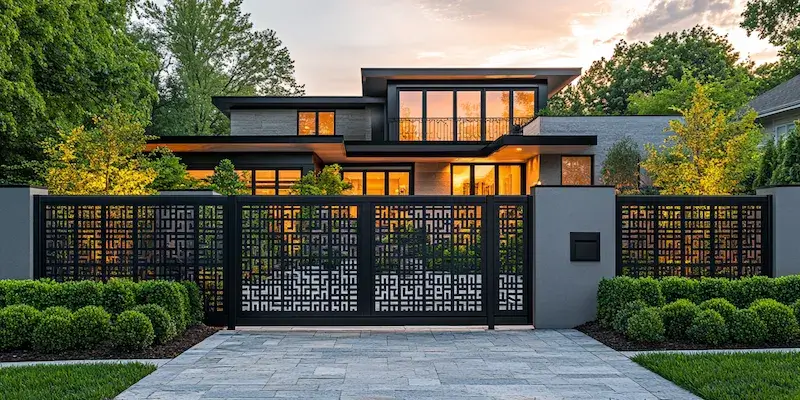 Metallzäune aus Polen