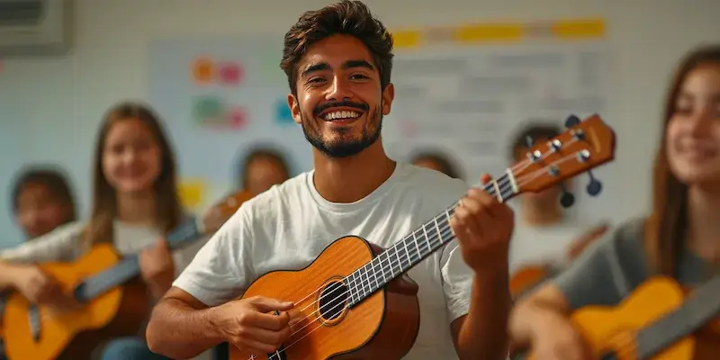 Ukulele sopranowe jak nastroić?